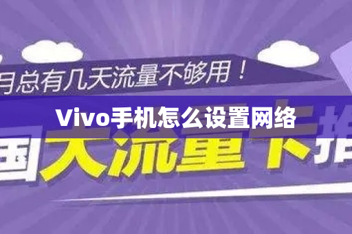 Vivo手机怎么设置网络