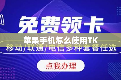 苹果手机怎么使用TK