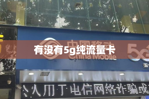 有没有5g纯流量卡
