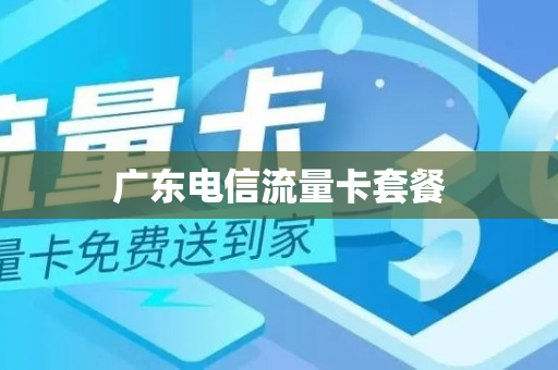 广东电信流量卡套餐