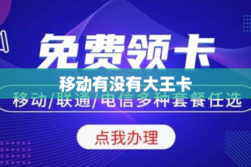 移动有没有大王卡