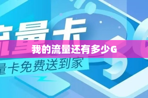 我的流量还有多少G