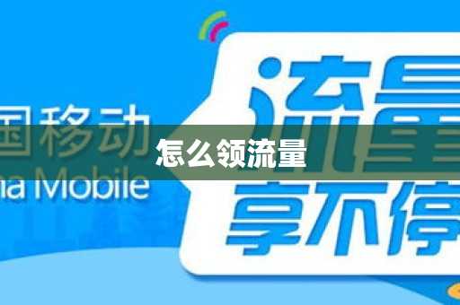 怎么领流量